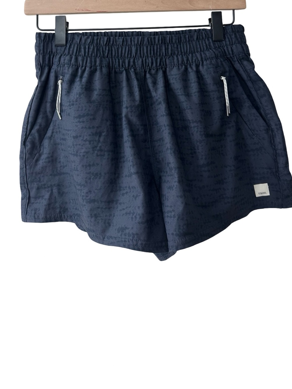 Vuori Dash Shorts Blue Running Short Small 2.5” VW367 2.0 Printed Lined Workout - Picture 2 of 9